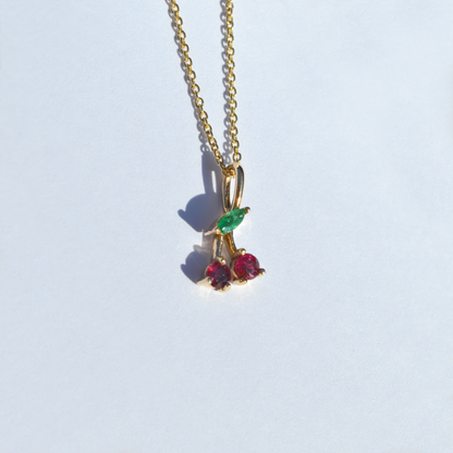 Collar Cerezas
