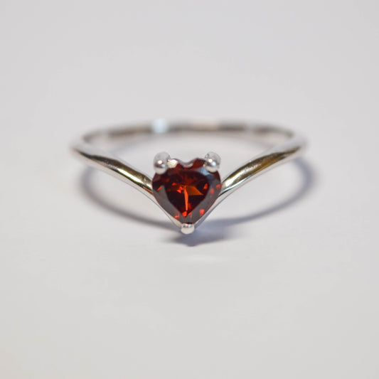 Anillo Aurora Inlove con Granate